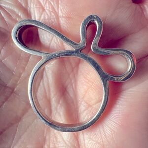 Unique .925 Silver Ring with Abstract Design

Size 9